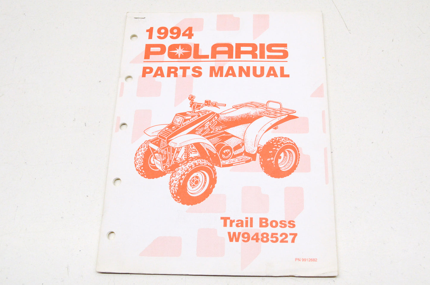 OEM Polaris 9912682 1994 Trail Boss Parts Manual