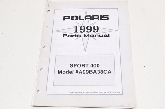 OEM Polaris 1999 Sport 400 Parts Manual