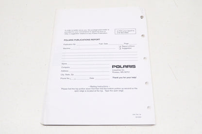 OEM Polaris 1999 Sport 400 Parts Manual