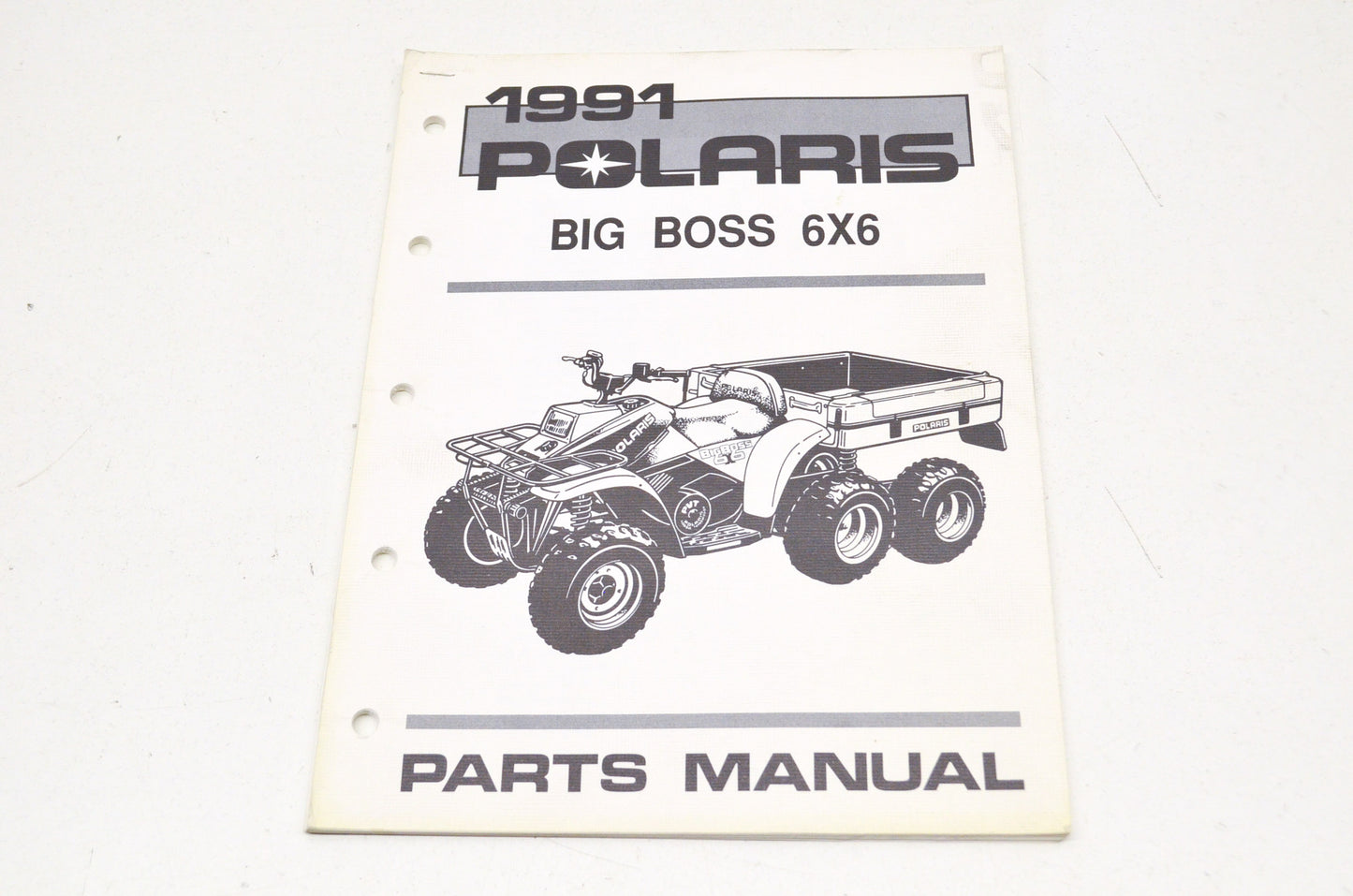 OEM Polaris 9911981 1991 Big Boss 6X6 Parts Manual