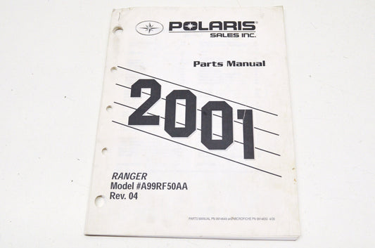 OEM Polaris 2001 Ranger Parts Manual