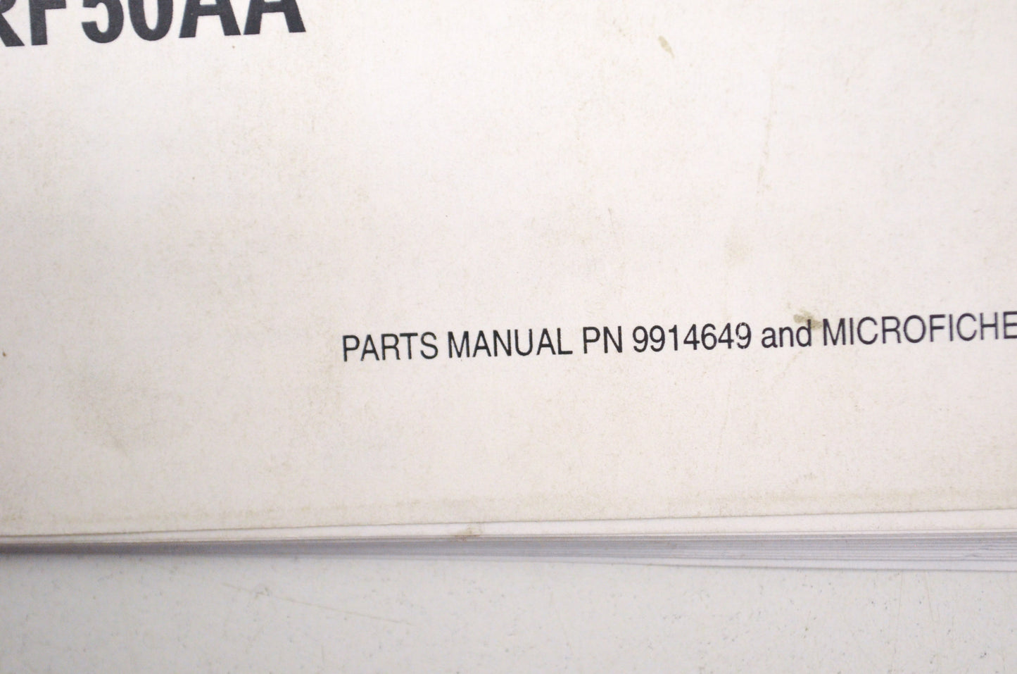 OEM Polaris 2001 Ranger Parts Manual
