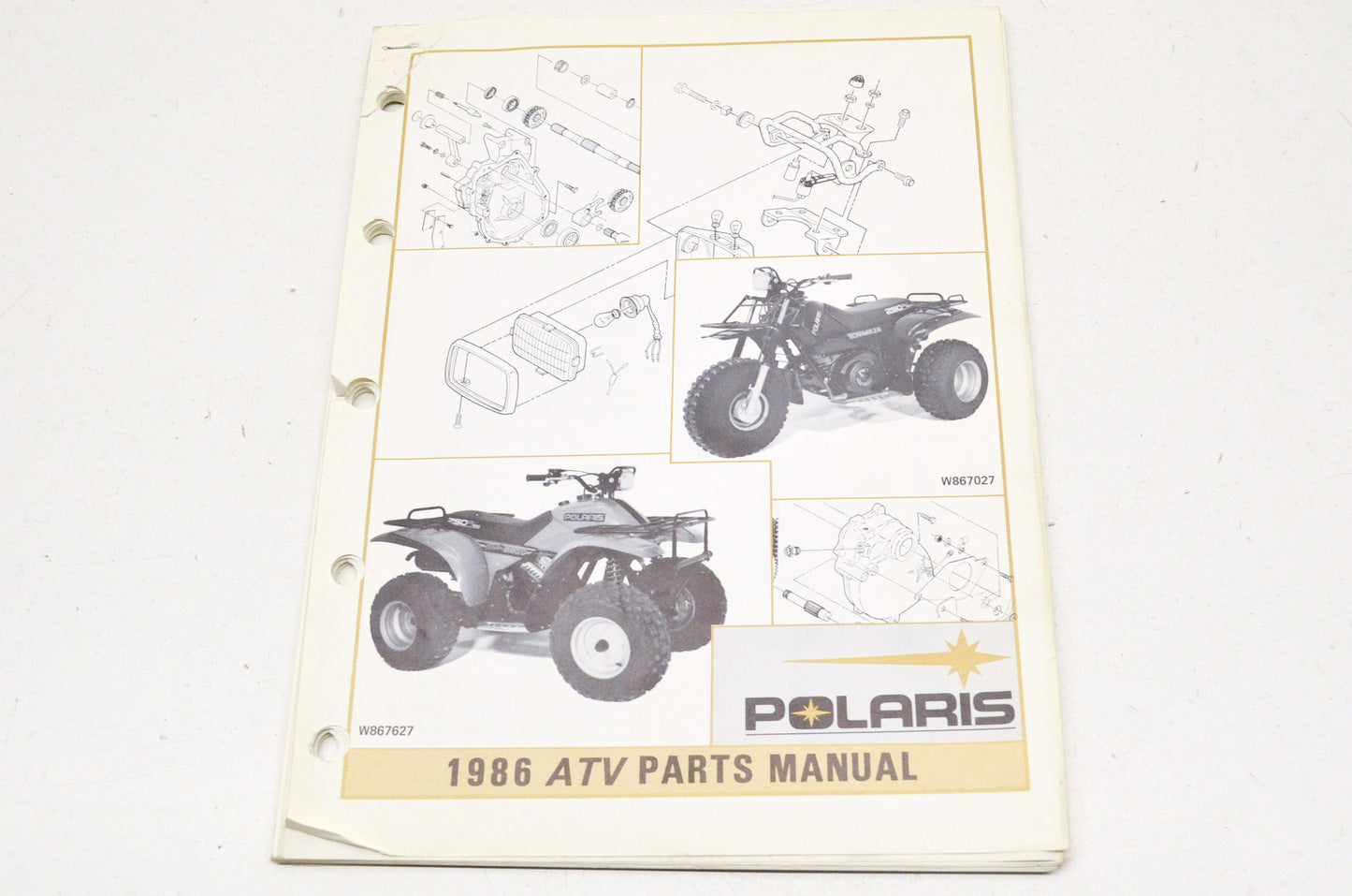 OEM Polaris 1986 ATV Parts Manual