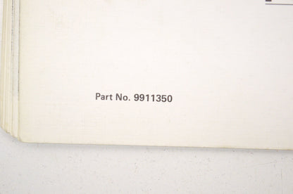 OEM Polaris 1987 Cyclone Parts Manual
