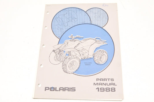 OEM Polaris 9911489 1988 Trail Boss Parts Manual