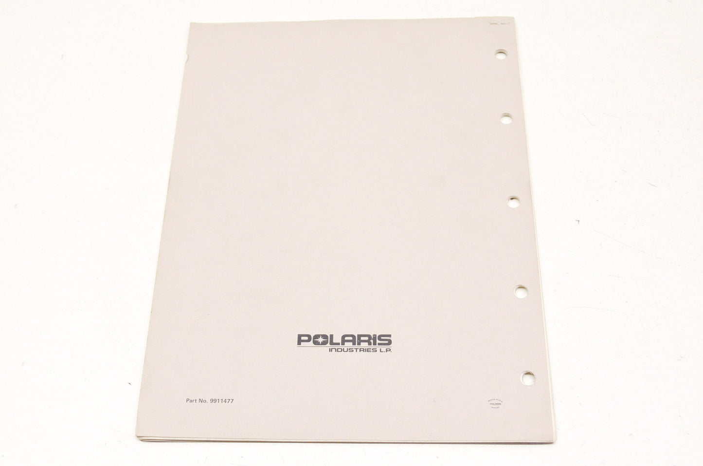 OEM Polaris 1988 Trail Boss Parts Manual