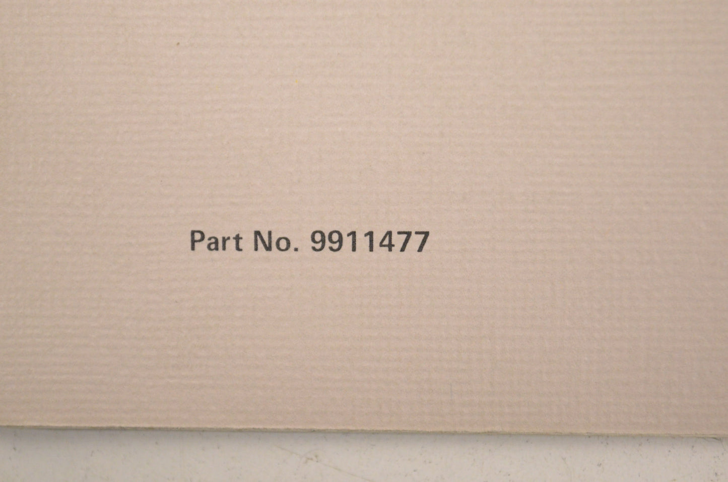 OEM Polaris 1988 Trail Boss Parts Manual