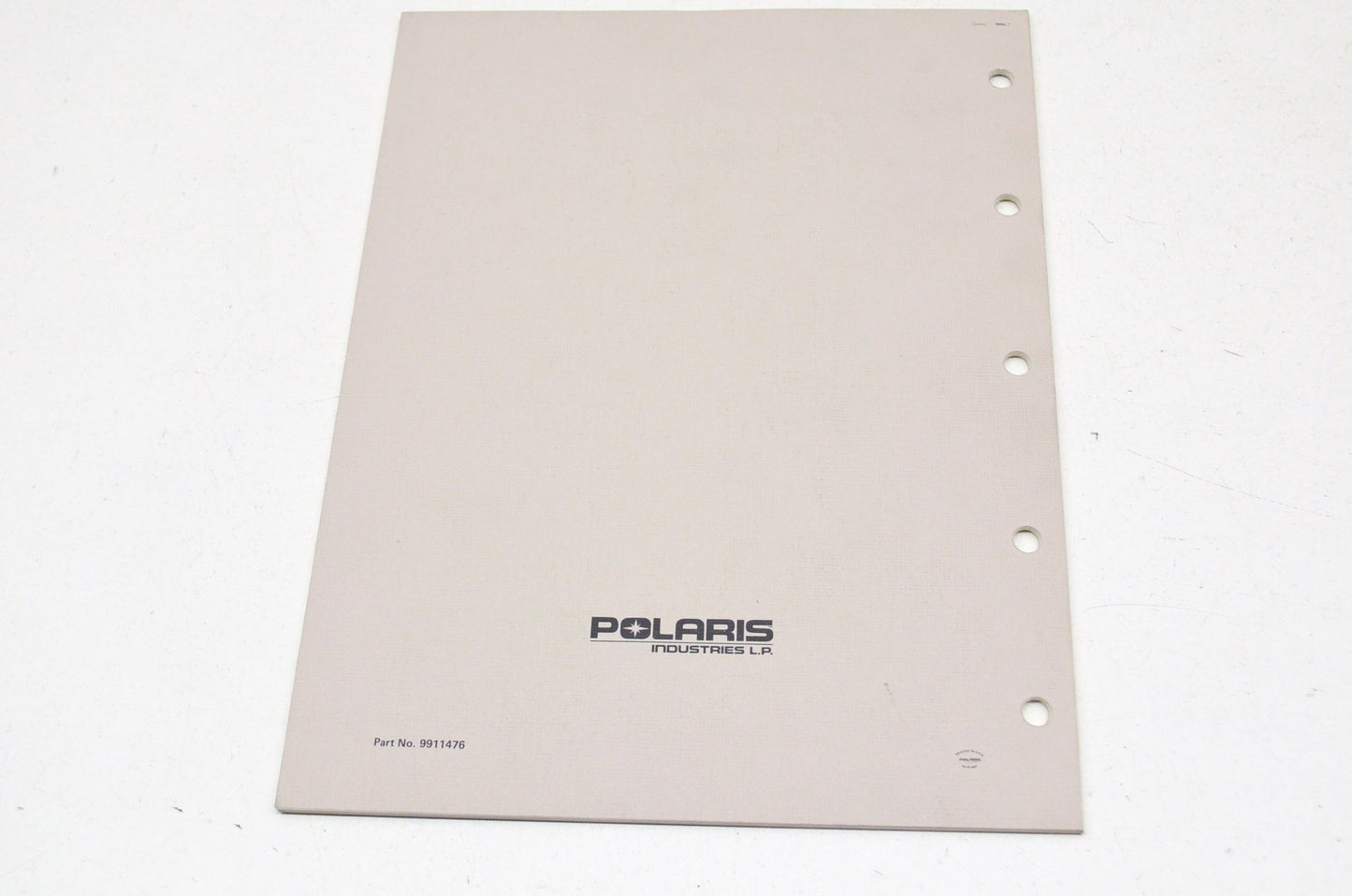 OEM Polaris 9911476 1988 Trail Boss Parts Manual NOS