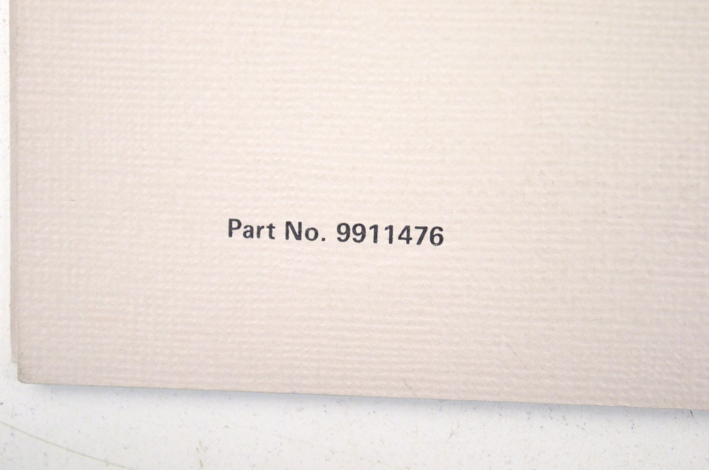 OEM Polaris 9911476 1988 Trail Boss Parts Manual NOS