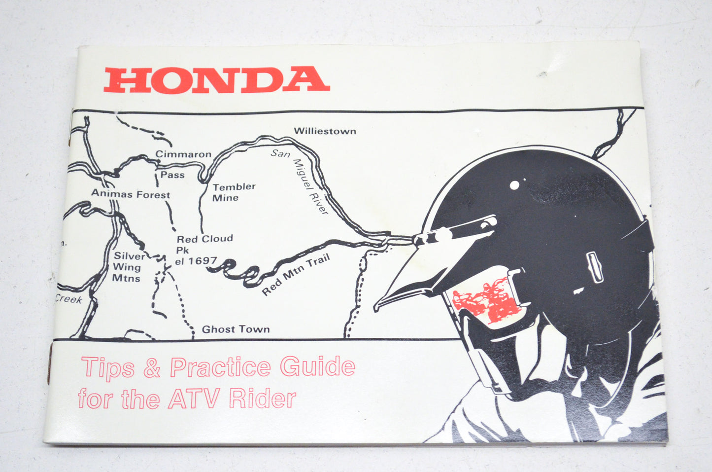 OEM Honda 51ATV600 Tips & Practice Guide For The ATV Rider NOS