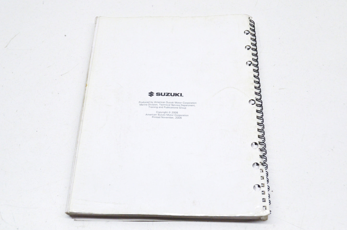 OEM Suzuki 99954-51206 2006 Model Technical Update Seminar Manual