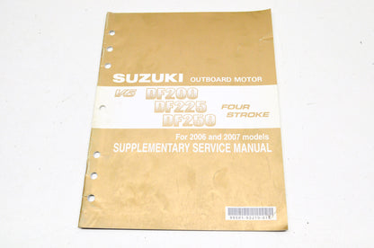OEM Suzuki 99501-93J10-01E Supplementary Service Manual