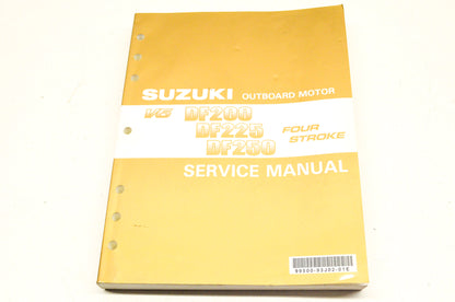 New OEM Suzuki V6 DF200 DF225 DF250 Four Stroke Outboard Motor Service Manual NO