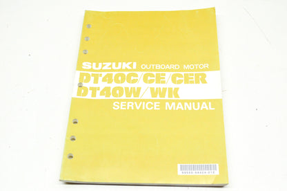 OEM Suzuki DT40C/CE/CER, DT40W/WK Outboard Motor Service Manual