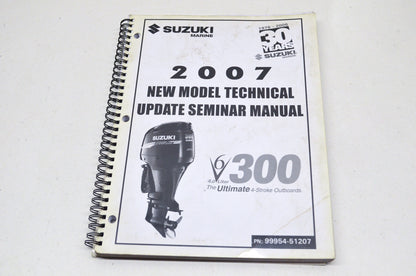 OEM Suzuki 99954-51207 2007 Model Technical Update Seminar Manual