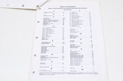 OEM Polaris 9914075 1997 Magnum 6X6 Parts Manual