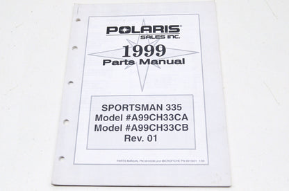 OEM Polaris 1999 Sportsman 335 Parts Manual