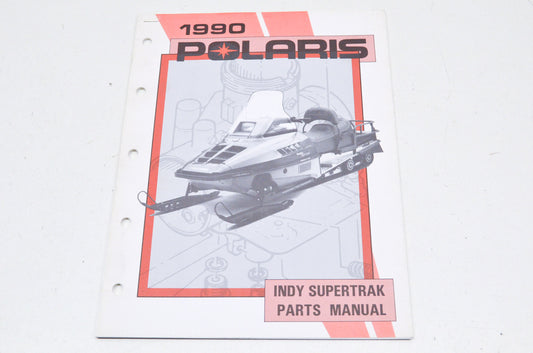 OEM Polaris 9911713 1990 Indy SuperTrak Parts Manual NOS