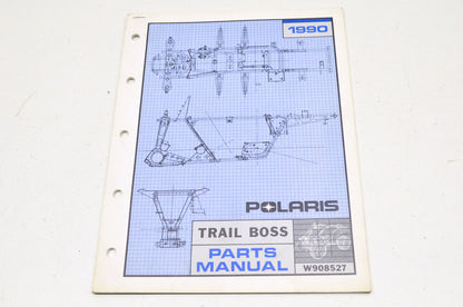 OEM Polaris 9911771 1990 Trail Boss Parts Manual NOS