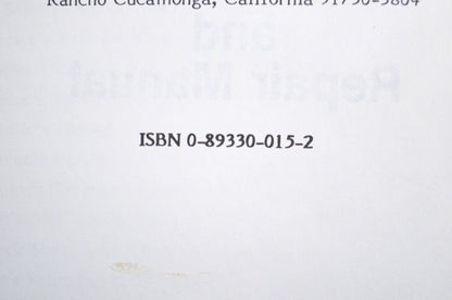 Seloc Mariner Outboard 1 and 2 Cylinder 19771989 Tune-Up and Repair Manual