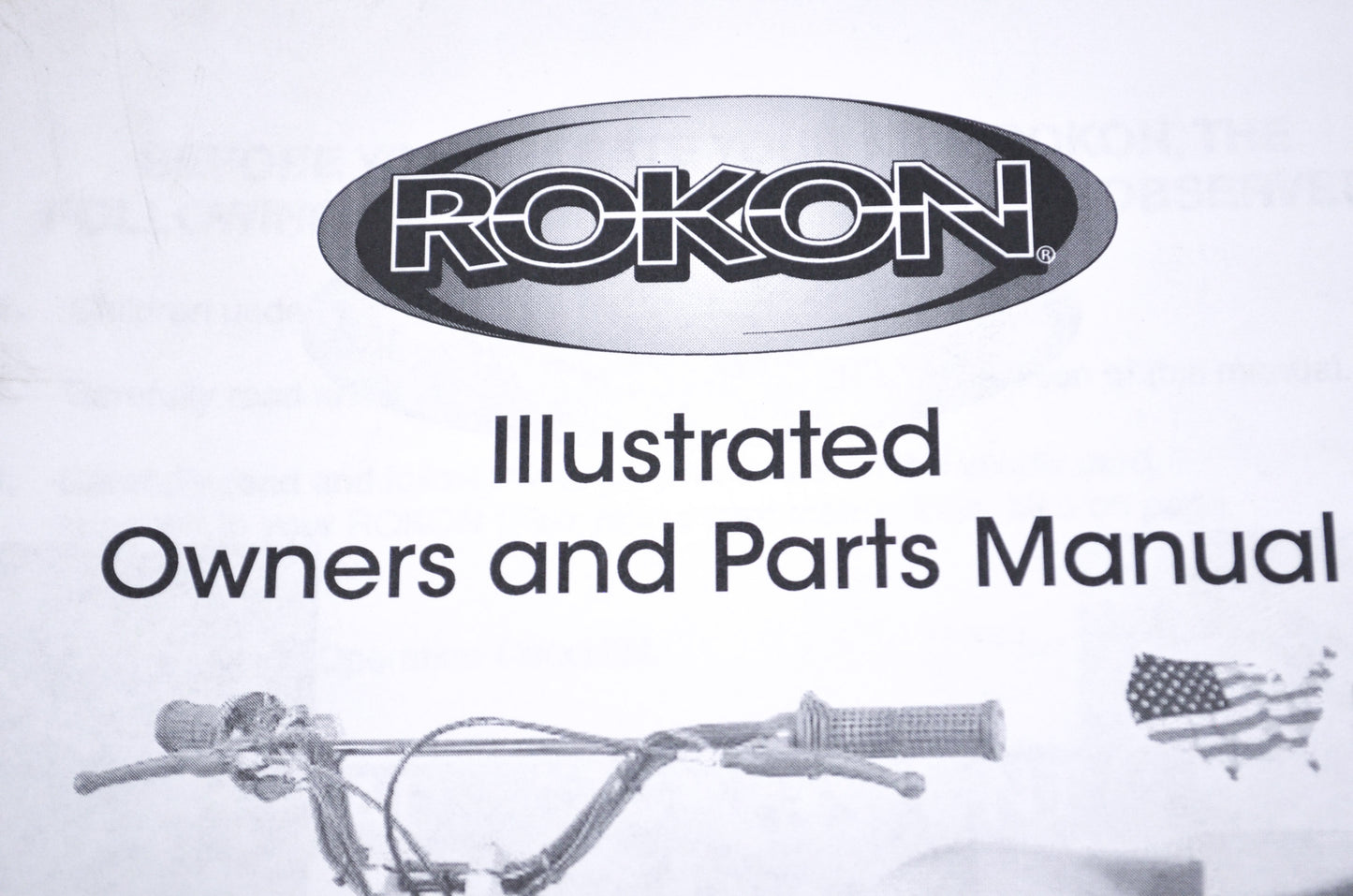 Rokon 2005 Owner's and Parts Manual