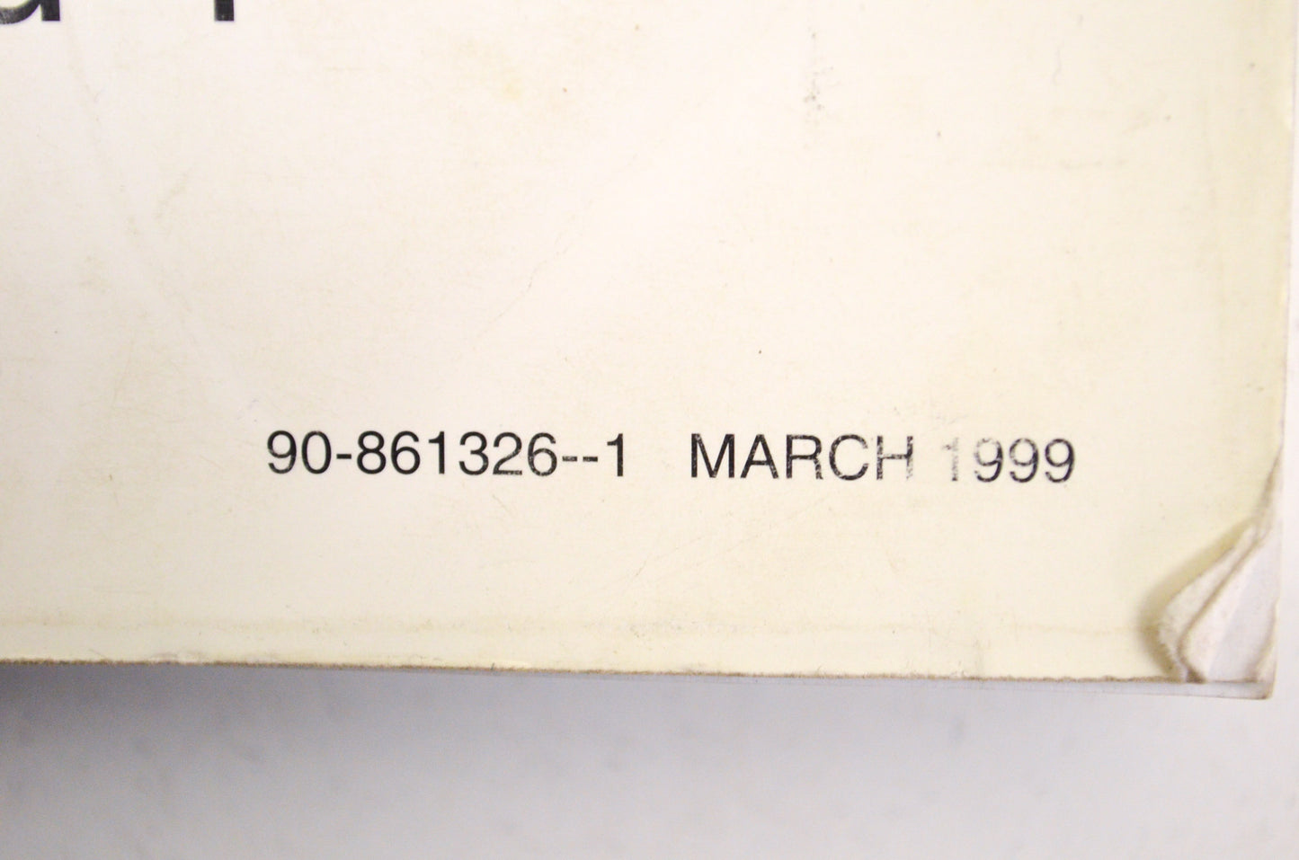 OEM Mercury GM V8 454 cid / 502 cid Service Manual Number 23 Book 1 of 2 Section