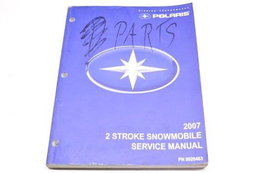 OEM Polaris 9920463 2007 2 Stroke Snowmobile Service Manual