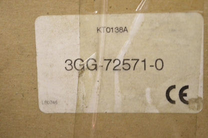 OEM Tohatsu 3GG-72571-0 Trim Meter Gauge Chrome Black NOS