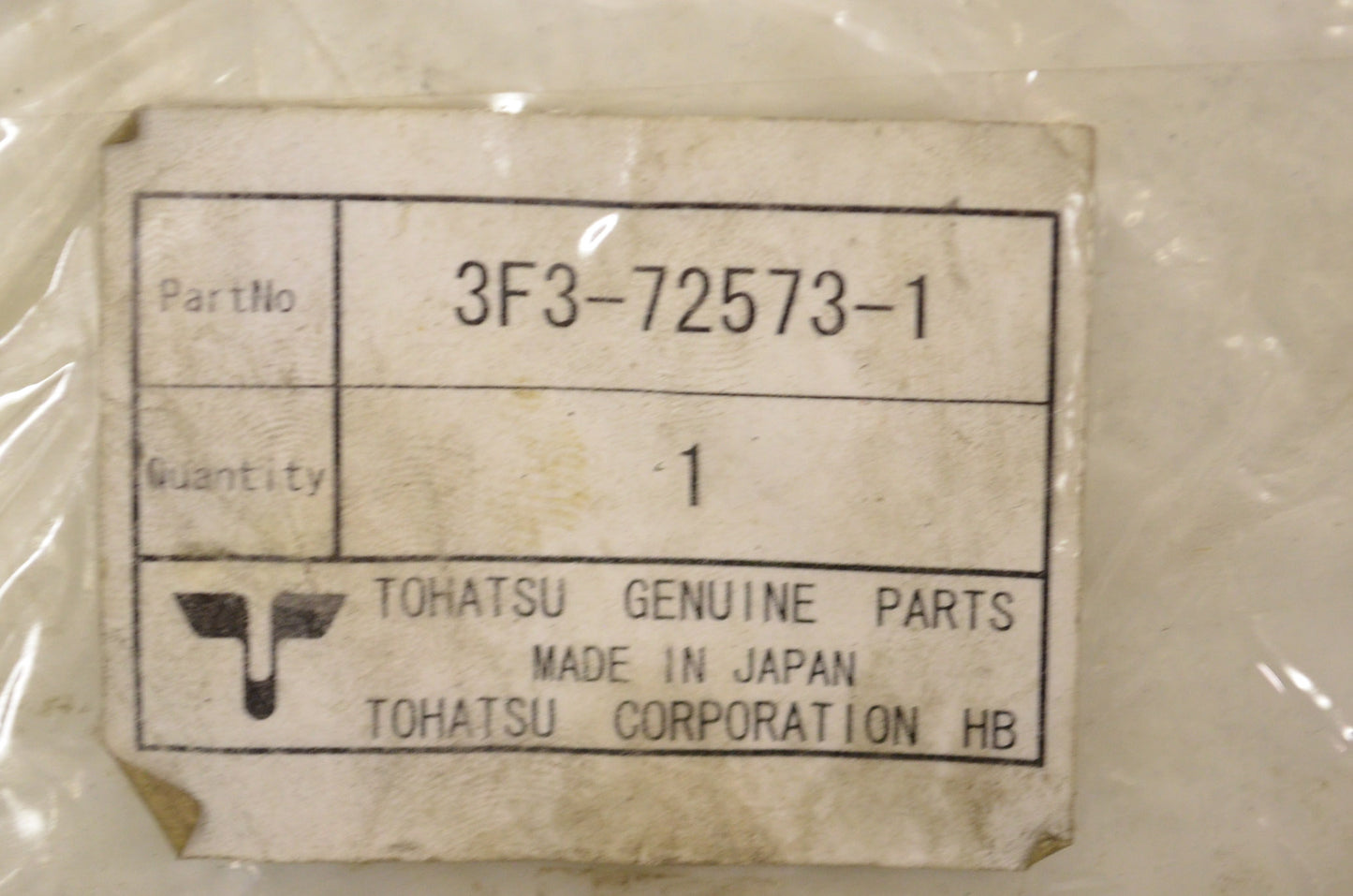 Tohatsu 3F3-72573-1 Trim Sender Extension Cord NOS