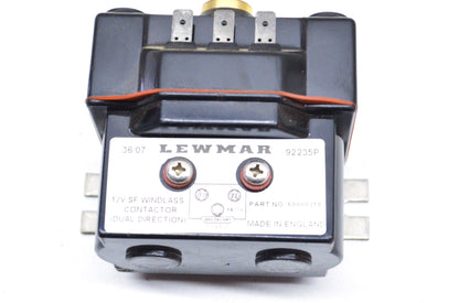 New Lewmar 12V SF Windlass Contactor NOS