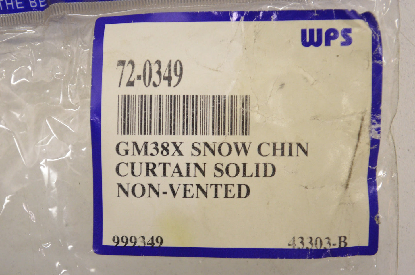 Gmax 72-0349 Chin Curtain NOS