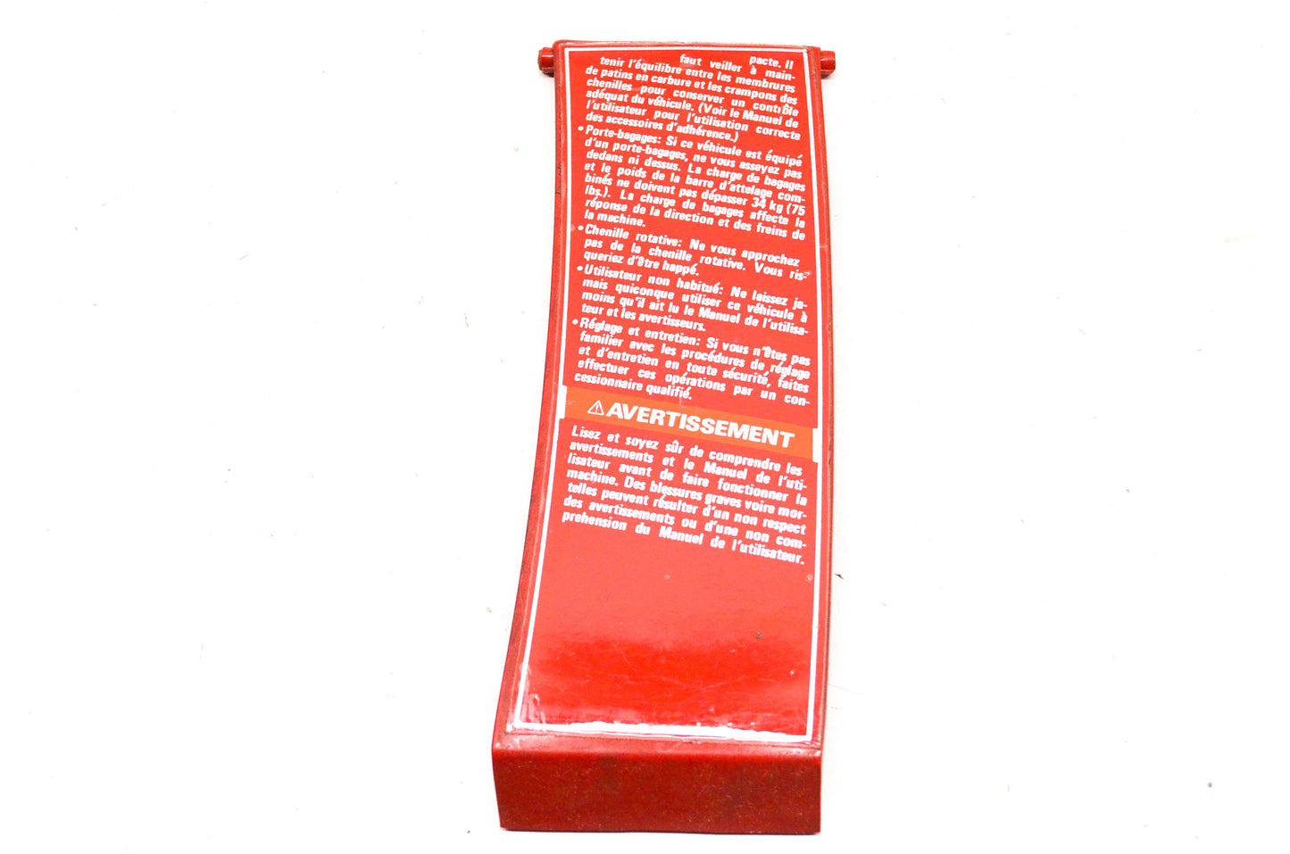 OEM Polaris 2652132-136 Red Tool Right Hand Cover Assembly NOS