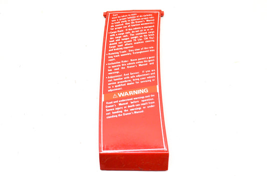 OEM Polaris 2652131-136 Red Tool Left Hand Cover Assembly NOS
