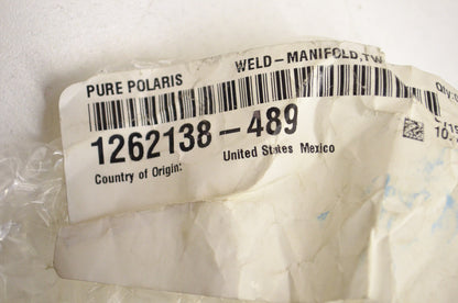 New OEM Polaris Twin Exhaust Manifold Weld NOS
