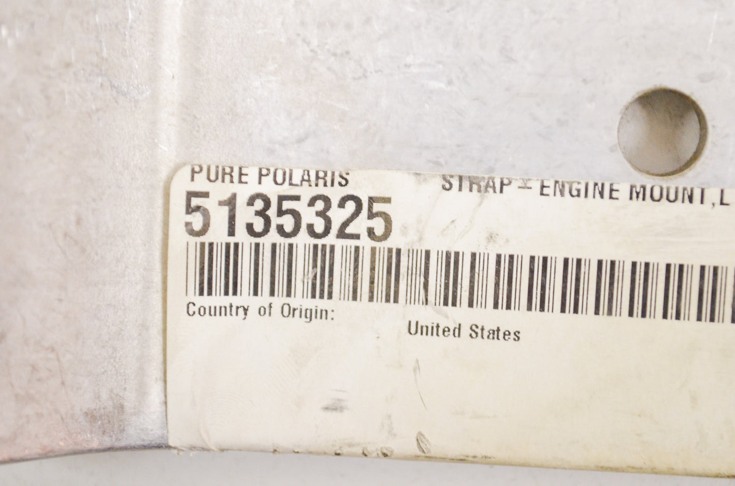 OEM Polaris 5135325 Left Hand Engine Mount Strap NOS