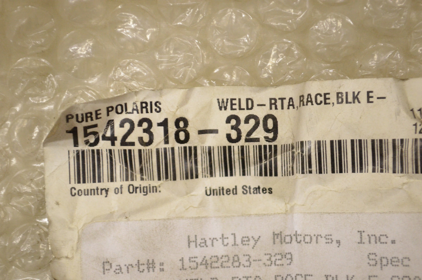 OEM Polaris 1542318-329 Rear Torque Arm NOS