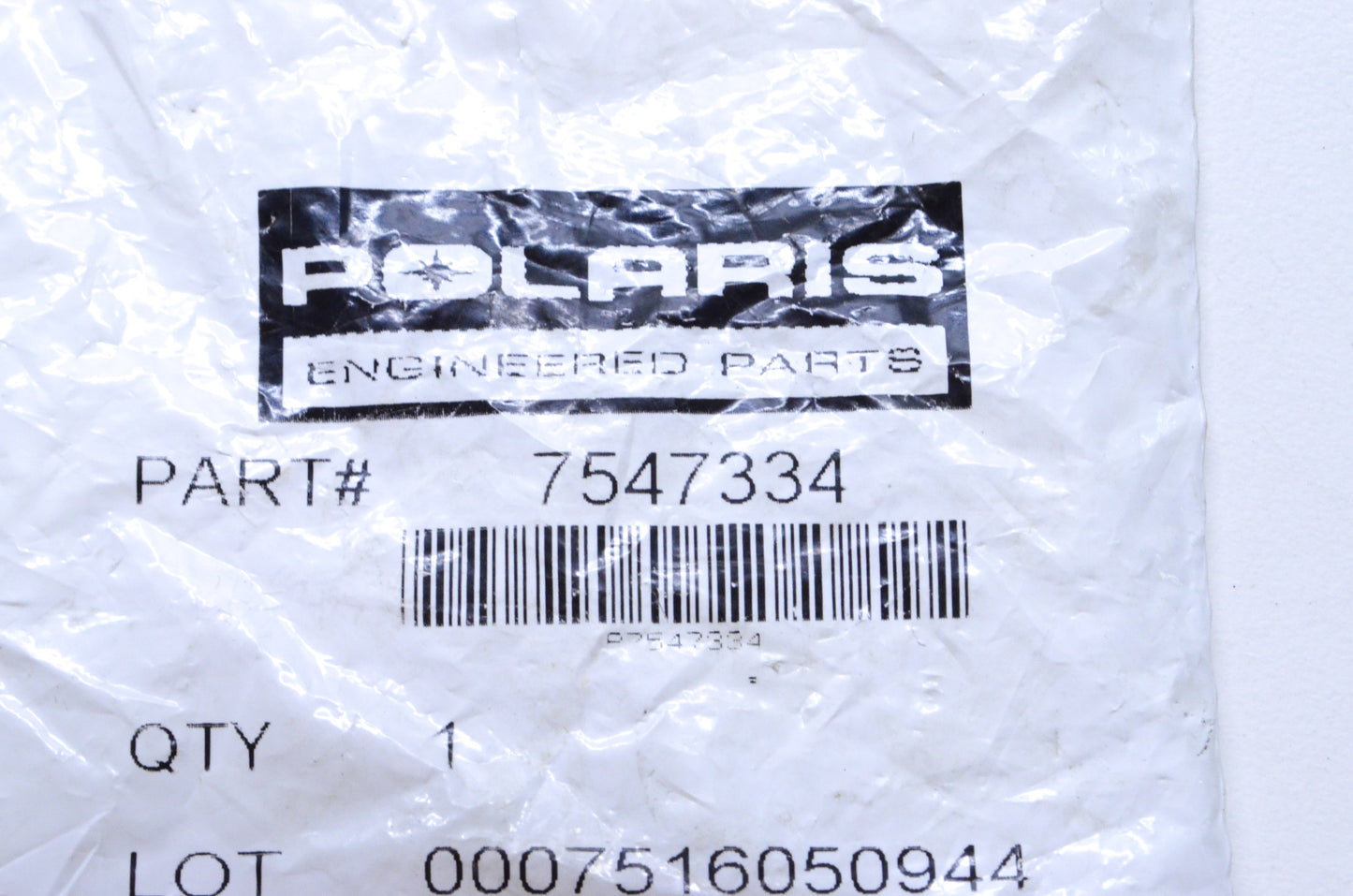 OEM Polaris 7547334 M12X1.5 Nyloc Nut NOS