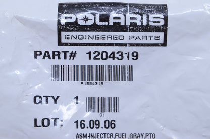 New OEM Polaris Gray Fuel Injector Assembly NOS