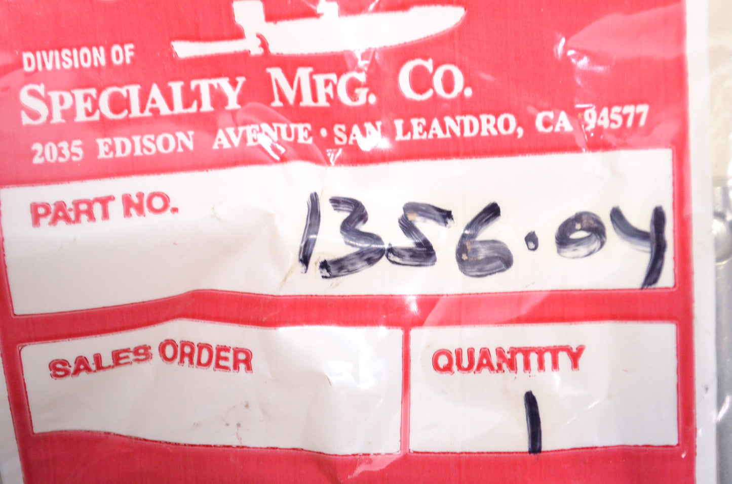 New Outboard Jets/Specialty MFG Co Cam Gate Assembly NOS