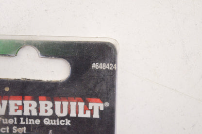 Powerbuilt 648424 Fuel Line Quick Disconnect Kit NOS