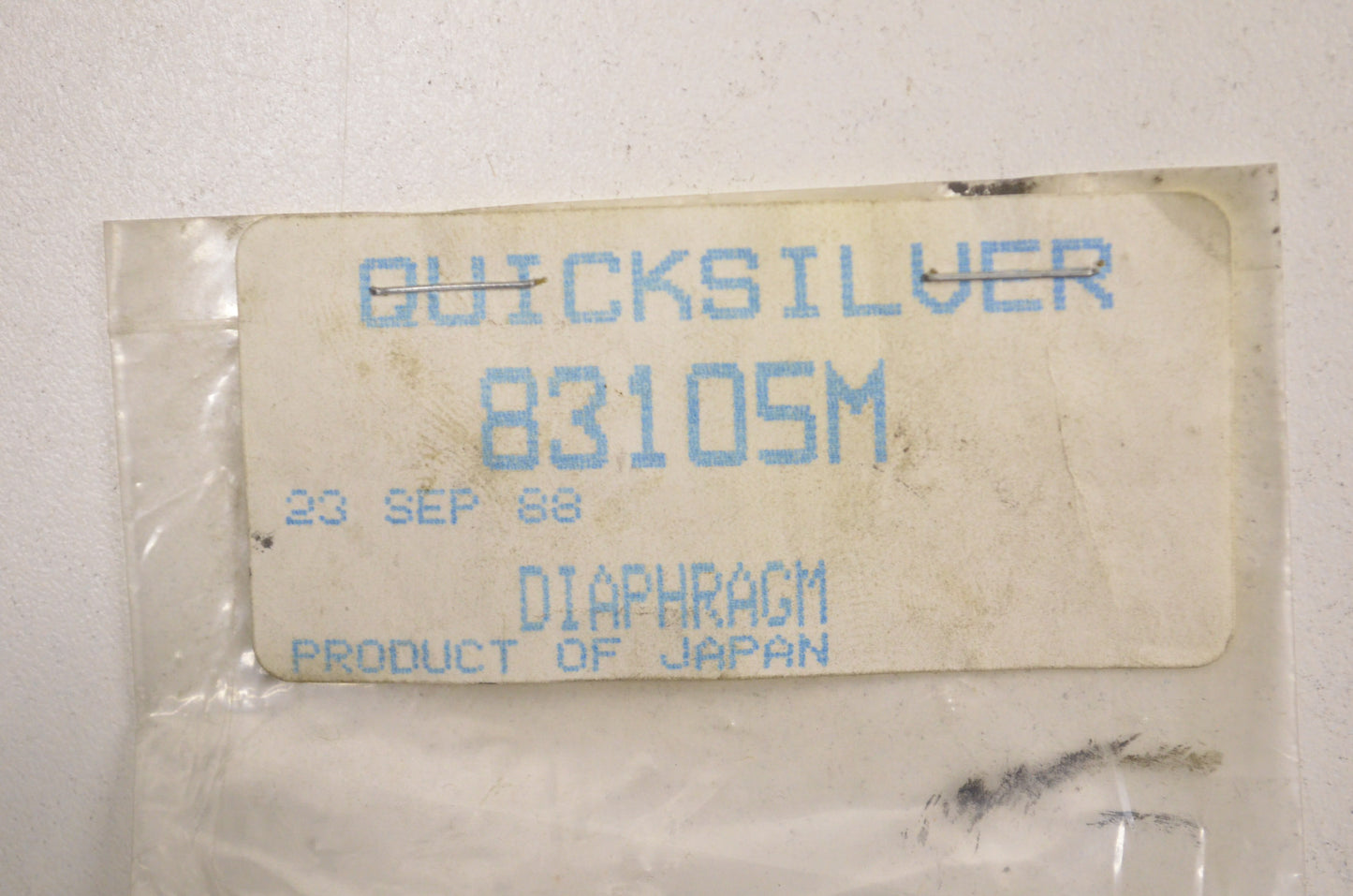 OEM Mercury 83105M Diaphragm NOS