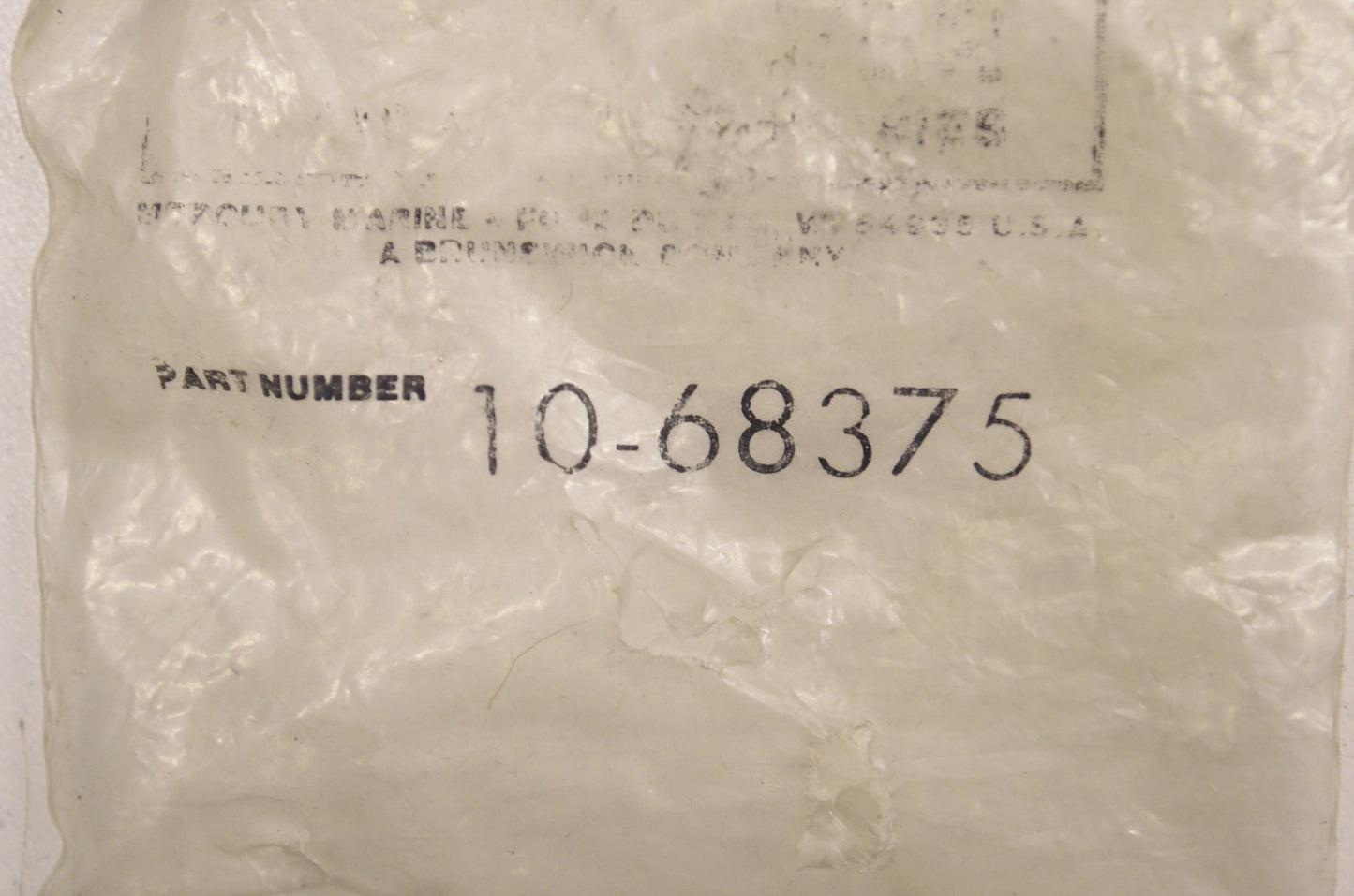 OEM Mercury 10-68375 Screw NOS