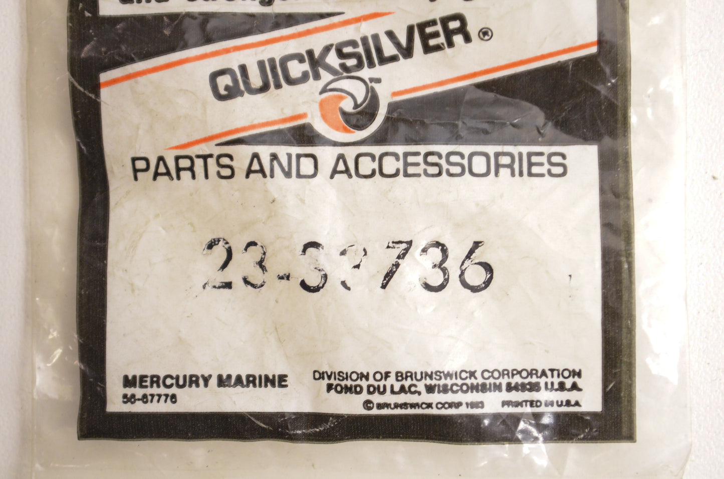 OEM Mercury 23-33736 Spacer NOS