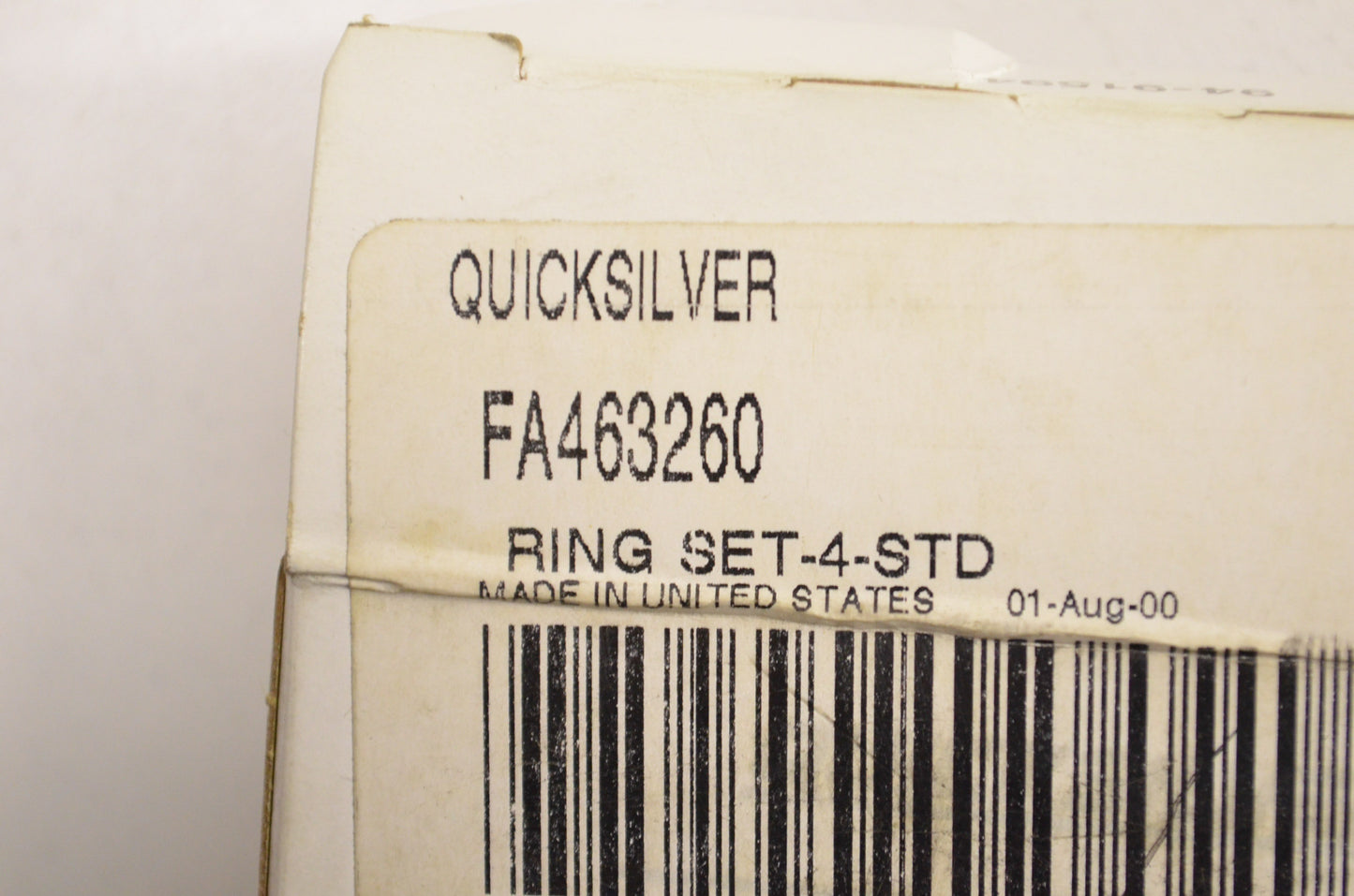 OEM Mercury FA463260 Piston Ring Kit NOS