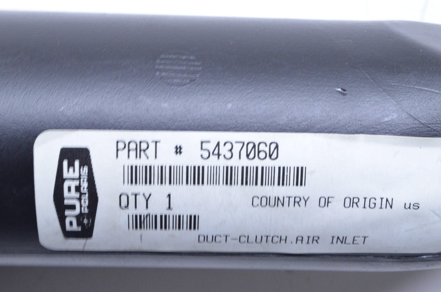 Air Inlet Clutch Duct NOS