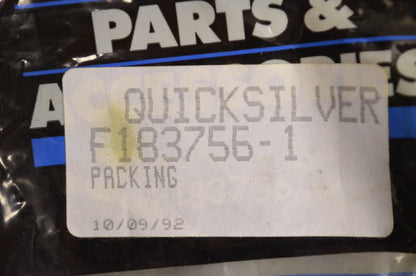 OEM Mercury F183756-1 Support Plate Packing NOS