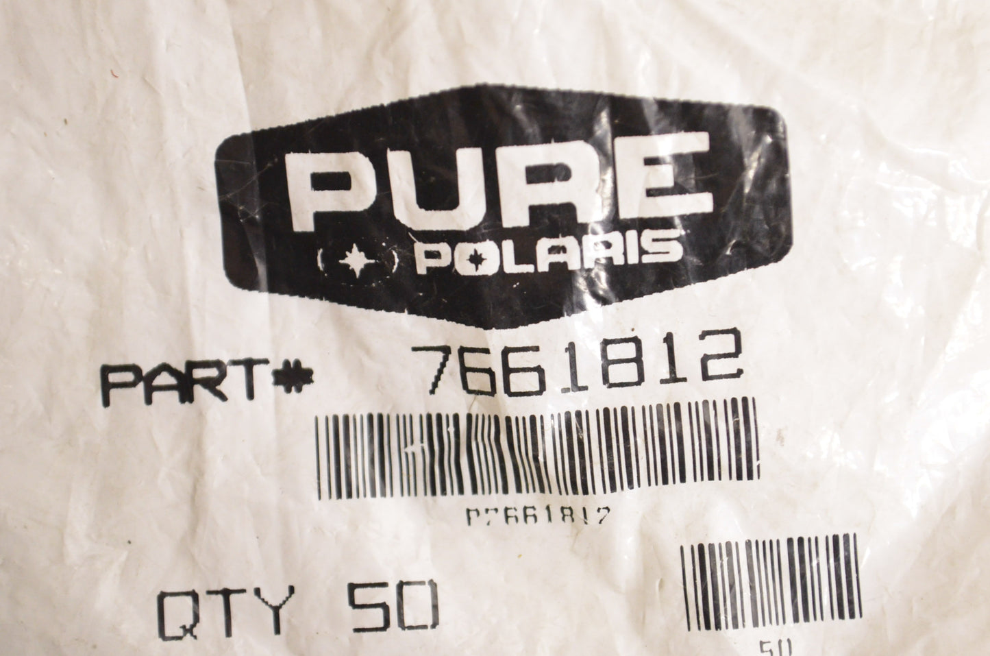 OEM Polaris 7661812 Semi-Tube Rivet Qty 50 NOS