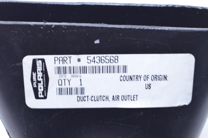 OEM Polaris 5436568 Air Outlet Clutch Duct NOS