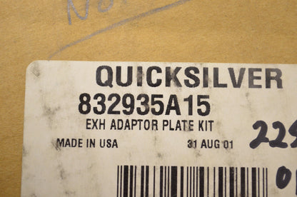 OEM Mercury 832935A15 Exhaust Adapter Plate Kit NOS