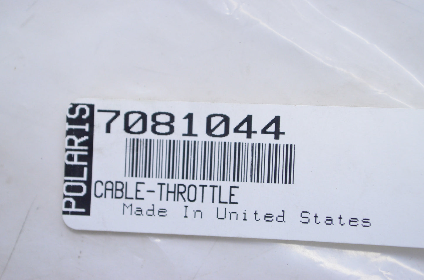 OEM Polaris 7081044 Throttle Cable NOS